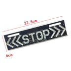 Motorcycle 12V LED Brake Light Super Bright with Turn Warning Light, Turn Warning Light