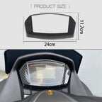 Motorcycle Carbon Fiber Instrument Trim Cover for Yamaha NMAX155 2020-2021, Instrument Trim Cover