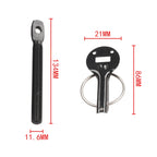 Universal Car Aluminum Alloy Mount Hood Pin Bonnet Lock