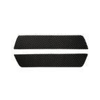 2 PCS Carbon Fiber Car Back Door Threshold Decorative Sticker for Tesla Model 3, Back Door Threshold