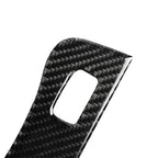 Carbon Fiber Car Window Button Decorative Sticker for Tesla Model 3, Suitable for Left Driving, Window Button