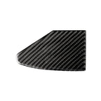 Carbon Fiber Car Charging Port Panel Decorative Sticker for Tesla Model X, Suitable for Left Driving, Charging Port Panel