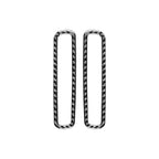2 PCS / Set Carbon Fiber Car A-pillar Air Outlet Frame Decorative Sticker for Volkswagen Scirocco 2009-2016,Left and Right Drive Universal, A-pillar Air Outlet Frame