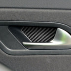 2 PCS / Set Carbon Fiber Car Inner Door Bowl Decorative Sticker for Volkswagen Scirocco 2009-2016,Left and Right Drive Universal, Inner Door Bowl
