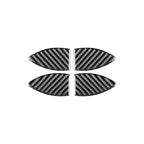 Carbon Fiber Car Inner Door Bowl Decorative Sticker for Toyota Old RAV4 2006-2013,Left and Right Drive Universal, Inner Door Bowl