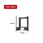 Carbon Fiber Car Handbrake Panel Decorative Sticker for Toyota Old RAV4 2006-2013,Left Drive, Handbrake Panel ,Left Drive