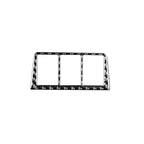 Carbon Fiber Car Headlight Switch Frame Decorative Sticker for Toyota Old RAV4 2006-2013,Left and Right Drive Universal, Headlight Switch Frame