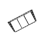 Carbon Fiber Car Headlight Switch Frame Decorative Sticker for Toyota Old RAV4 2006-2013,Left and Right Drive Universal, Headlight Switch Frame