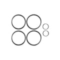 Carbon Fiber Car Door Horn Ring Decorative Sticker for Toyota Old RAV4 2006-2013,Left and Right Drive Universal, Door Horn Ring