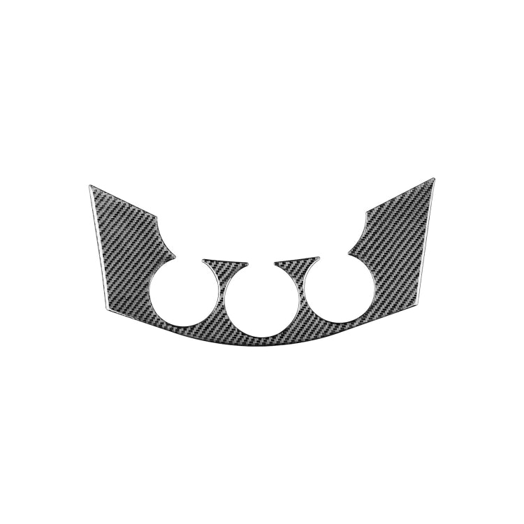 Carbon Fiber Car Central Control Switch Panel Decorative Sticker for Toyota Old RAV4 2006-2013,Left and Right Drive Universal, Central Control Switch Panel