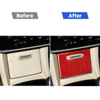 Carbon Fiber Car Cigarette Lighter Cover Decorative Sticker for Toyota Corolla 2014-2018,Left and Right Drive Universal, Cigarette Lighter Cover