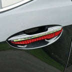 8 PCS / Set Carbon Fiber Car Outer Handle Decorative Sticker for Toyota Corolla 2014-2018,Left and Right Drive Universal, Outer Handle