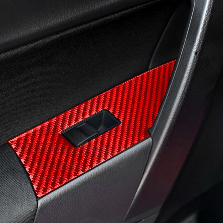 4 PCS / Set Carbon Fiber Car Lifting Decorative Sticker for Toyota Corolla 2014-2018,Right Drive, Lifting,Right Drive