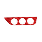 Carbon Fiber Car Air Conditioner Switch Panel A Decorative Sticker for Toyota Corolla 2014-2018,Right Drive, Air Conditioner Switch Panel A,Right Drive