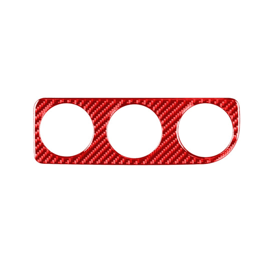 Carbon Fiber Car Air Conditioner Switch Panel B Decorative Sticker for Toyota Corolla 2014-2018,Left Drive, Air Conditioner Switch Panel B,Left Drive