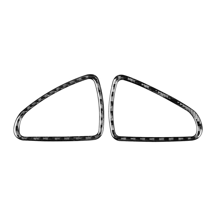 2 PCS / Set Carbon Fiber Car Dashboard Air Outlet Decorative Sticker for Mercedes-Benz B-Class 2019 / GLB 2020,Left and Right Drive Universal, Dashboard Air Outlet