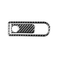 2 PCS / Set Carbon Fiber Car Glove Box Switch Decorative Sticker for Mercedes-Benz B-Class 2019 / GLB 2020,Left and Right Drive Universal, Glove Box Switch