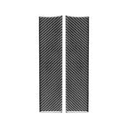 2 PCS / Set Carbon Fiber Car Armrest Box Panel Decorative Sticker for Mercedes-Benz B-Class 2019 / GLB 2020,Left and Right Drive Universal, Armrest Box Panel