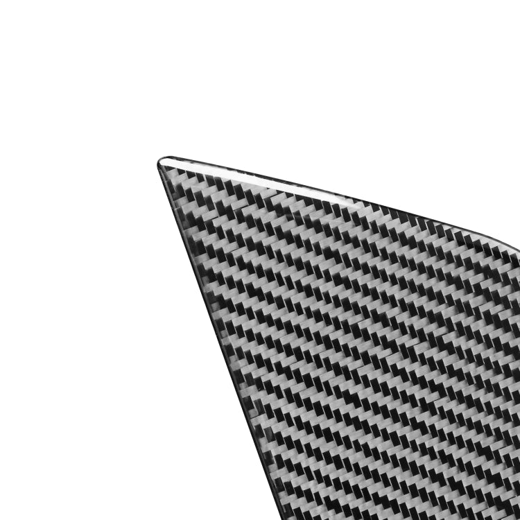 2 PCS / Set Carbon Fiber Car A Front Door Panel Decorative Sticker for Mercedes-Benz B-Class 2019,Left and Right Drive Universal, A Front Door Panel