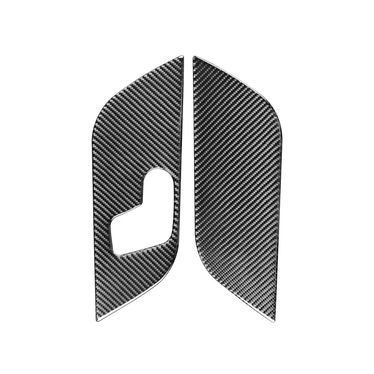 6 PCS / Set Carbon Fiber Car B Front Door Panel Decorative Sticker for Mercedes-Benz B-Class 2019,Left Drive, B Front Door Panel,Left Drive