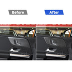 6 PCS / Set Carbon Fiber Car B Front Door Panel Decorative Sticker for Mercedes-Benz B-Class 2019,Left Drive, B Front Door Panel,Left Drive
