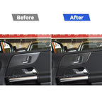 6 PCS / Set Carbon Fiber Car B Front Door Panel Decorative Sticker for Mercedes-Benz B-Class 2019,Right Drive, B Front Door Panel ,Right Drive