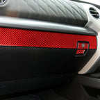 3 PCS / Set Carbon Fiber Car Co-pilot Glove Box Decorative Sticker for Toyota Tundra 2014-2018,Right Drive, Co-pilot Glove Box,Right Drive