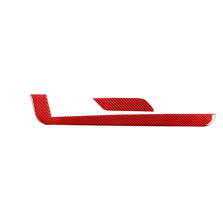 2 PCS / Set Carbon Fiber Car Central Control Gear Side Trim Decorative Sticker for Toyota Tundra 2014-2018,Left and Right Drive Universal, Central Control Gear Side Trim