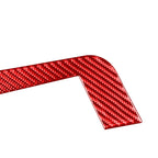 2 PCS / Set Carbon Fiber Car Central Control Gear Side Trim Decorative Sticker for Toyota Tundra 2014-2018,Left and Right Drive Universal, Central Control Gear Side Trim
