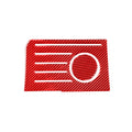 2 PCS / Set Carbon Fiber Car Central Control Storage Box Slot Mat Decorative Sticker for Toyota Tundra 2014-2018,Left and Right Drive Universal, Central Control Storage Box Slot Mat