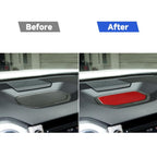 Carbon Fiber Car Dashboard Storage Box Mat Decorative Sticker for Toyota Tundra 2014-2018,Left and Right Drive Universal, Dashboard Storage Box Mat