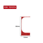Carbon Fiber Car Cup Holder Frame Decorative Sticker for Toyota Tundra 2014-2018,Right Drive, Cup Holder Frame,Right Drive