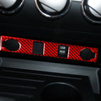 Carbon Fiber Car Cigarette Lighter Switch Decorative Sticker for Toyota Tundra 2014-2018,Left and Right Drive Universal, Cigarette Lighter Switch