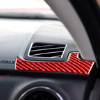 2 PCS / Set Carbon Fiber Car Dashboard Air Outlet Decorative Sticker for Toyota Tundra 2014-2018,Left Drive, Dashboard Air Outlet,Left Drive