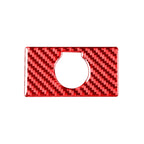 Carbon Fiber Car Rear Cigarette Lighter Switch Decorative Sticker for Toyota Tundra 2014-2018,Left and Right Drive Universal, Rear Cigarette Lighter Switch