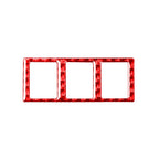 Carbon Fiber Car Mode Switch Decorative Sticker for Toyota Tundra 2014-2018,Left and Right Drive Universal, Mode Switch