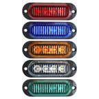 5 PCS MK-087 Car / Truck 4LEDs Side Marker Indicator Lights Bulb Lamp, MK-087(Green Light), MK-087(Red Light), MK-087(White Light), MK-087(Yellow Light), MK-087(Blue Light)