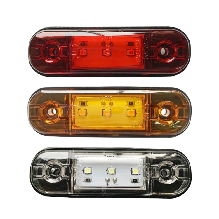 5 PCS MK-327 Car / Truck 3LEDs Side Marker Indicator Light Tail Light, MK-327(Yellow Light), MK-327(Red Light), MK-327(White Light)