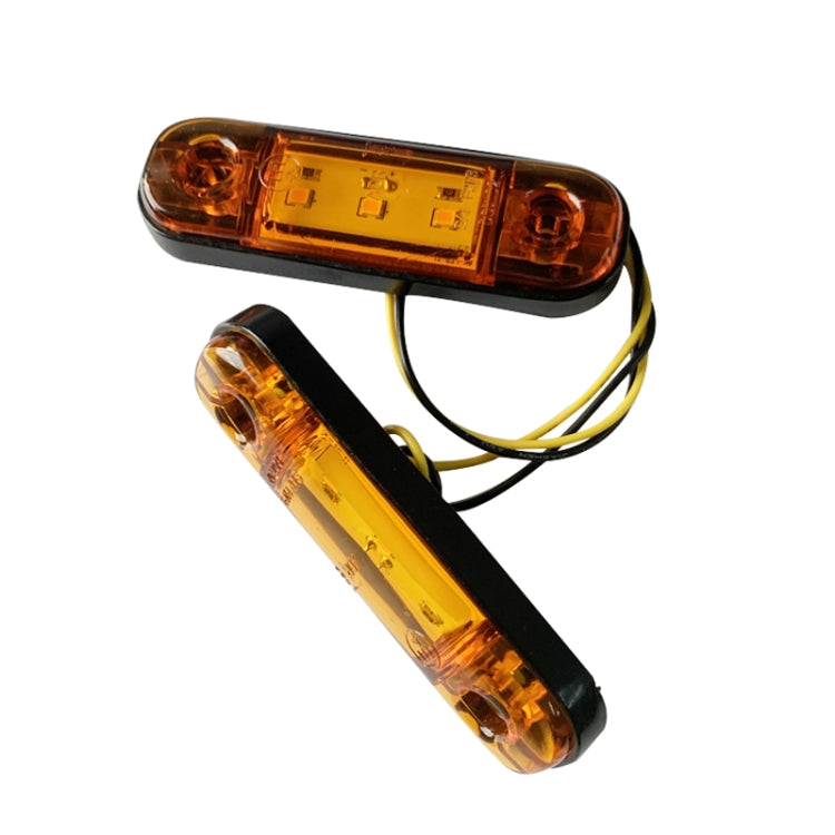 5 PCS MK-327 Car / Truck 3LEDs Side Marker Indicator Light Tail Light, MK-327(Yellow Light), MK-327(Red Light), MK-327(White Light)