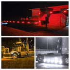 5 PCS MK-327 Car / Truck 3LEDs Side Marker Indicator Light Tail Light, MK-327(Yellow Light), MK-327(Red Light), MK-327(White Light)