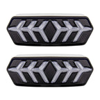 2 PCS KC670 Motorcycle Integrated Flashing Turn Signal Brake Tail Light for Honda MSX125 CBR650F CTX700, KC670