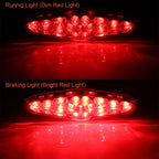 2 PCS KC-WD-NEW-3X Motorcycle LED Brake Light Running Lamp, Running Lamp, KC-WD-NEW-3X