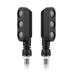 2 PCS KC050 Motorcycle LED Turn Signal Running Brake Light, KC050