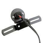 2 PCS Motorcycle Retro Round Brake Light with License Plate Holder, Retro Round Brake Light