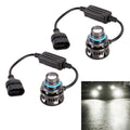 1 Pair 9005 27W / DC12V Car Aluminum Alloy LED Headlight, 9005 (White Light), 9005 (Blue Light), 9005 (Gold Light), 9005 (Lime Green)
