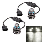1 Pair 9005 27W / DC12V Car Aluminum Alloy LED Headlight, 9005 (White Light), 9005 (Blue Light), 9005 (Gold Light), 9005 (Lime Green)