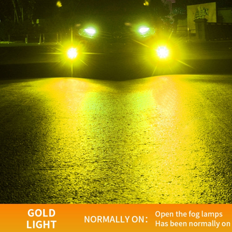 1 Pair H7 27W / DC12V Car Aluminum Alloy LED Headlight, H7 (Gold Light), H7 (Lime Green), H7 (White Light), H7 (Blue Light)