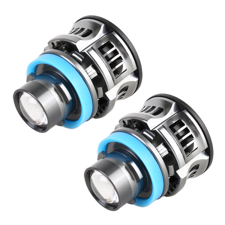 1 Pair H11 27W / DC12V Car Aluminum Alloy LED Headlight, H11 (Gold Light), H11 (Lime Green), H11 (White Light), H11 (Blue Light)