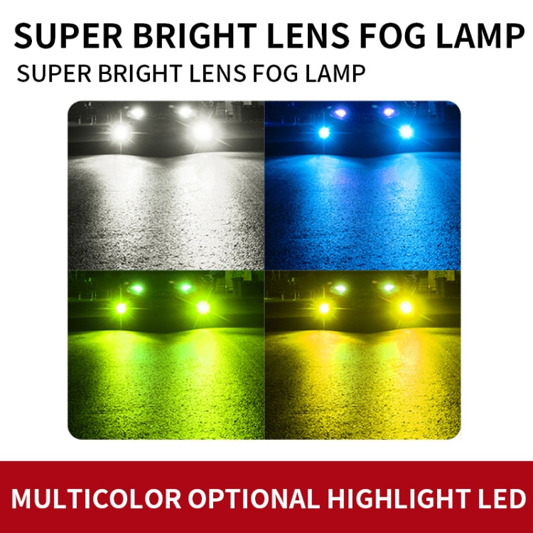 1 Pair H11 27W / DC12V Car Aluminum Alloy LED Headlight, H11 (Gold Light), H11 (Lime Green), H11 (White Light), H11 (Blue Light)