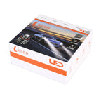 1 Pair H7 27W / DC12V Car Aluminum Alloy Flashing LED Headlight, H7 Flashing (Gold Light), H7 Flashing (Lime Green), H7 Flashing (White Light), H7 Flashing (Blue Light)